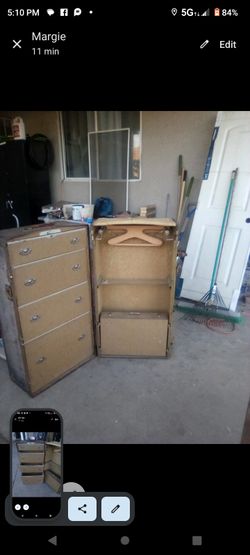 Vintage Vaudeville Suitcase