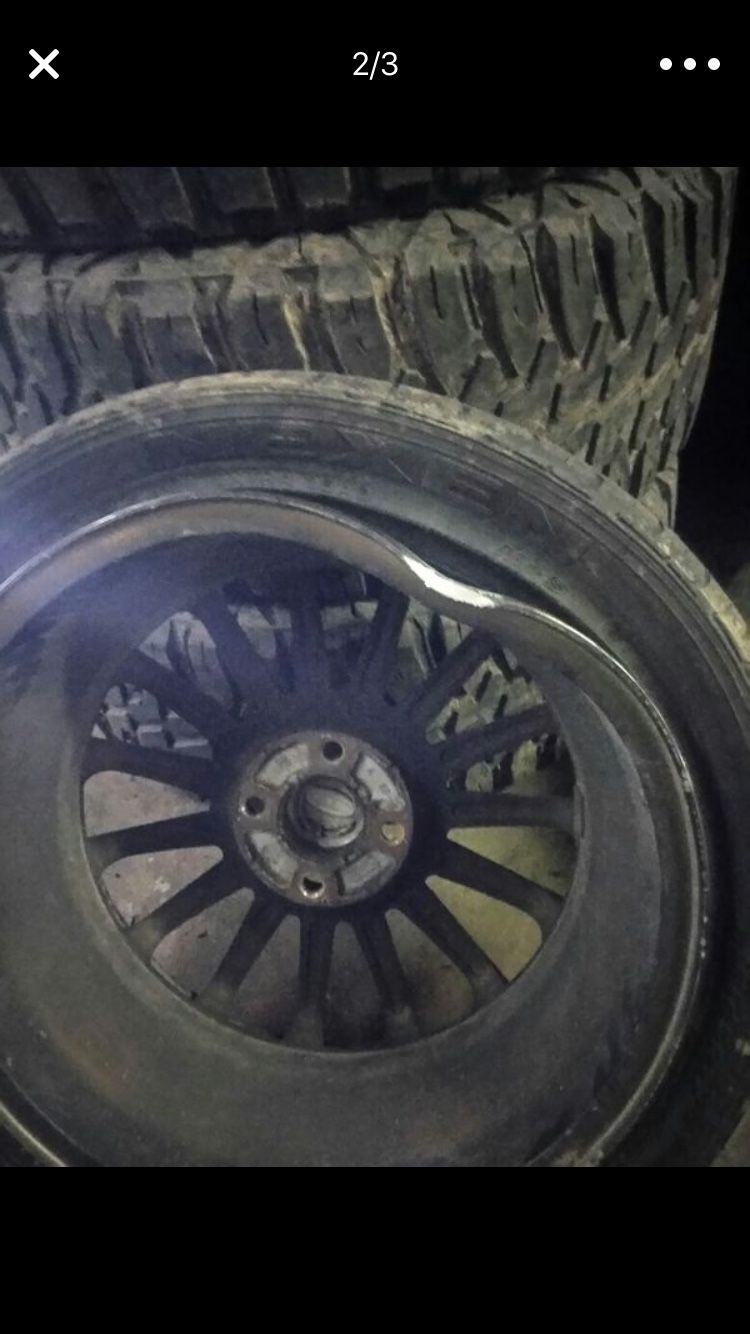 Bent or cracked rim repairs