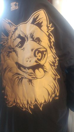 University of Connecticut huskie stadium coat.