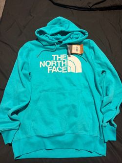 The North Face Half Dome Teal Hoodie Size L Mens