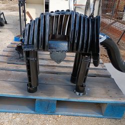 Metal Elephant Smoker 