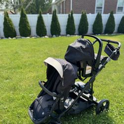 Double Stroller Like New 