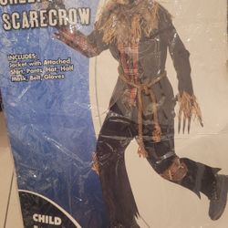 Creepy Scarwcrow Costume W/ Ax
