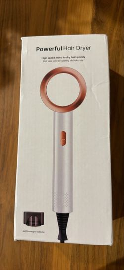 Powerful Ring Hair Dryer with 360° Air Collector