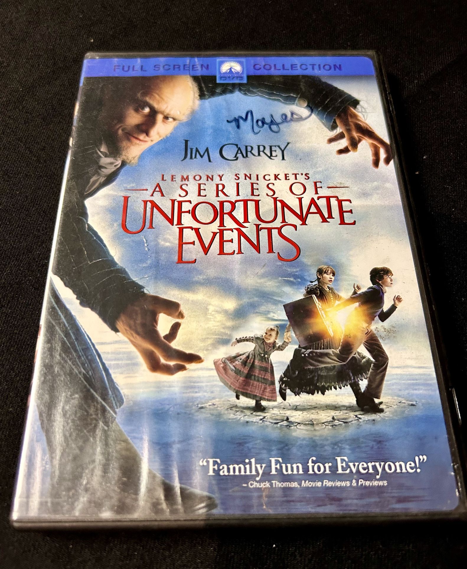 A Series Of Unfortunate Events - Jim Carrey DVD