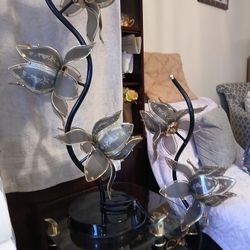 Vintage Lotus  Flower Lamp $500 