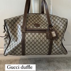 Vintage Gucci Travel Bag
