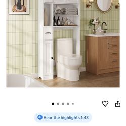 Over toilet storage