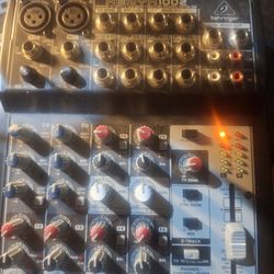 Behringer XENYX1002 Channel Analog streaming mixer 