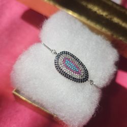 Sparkly Silver Bracelet