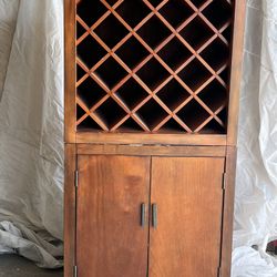 Pier 1 Wine Rack And Cabinet