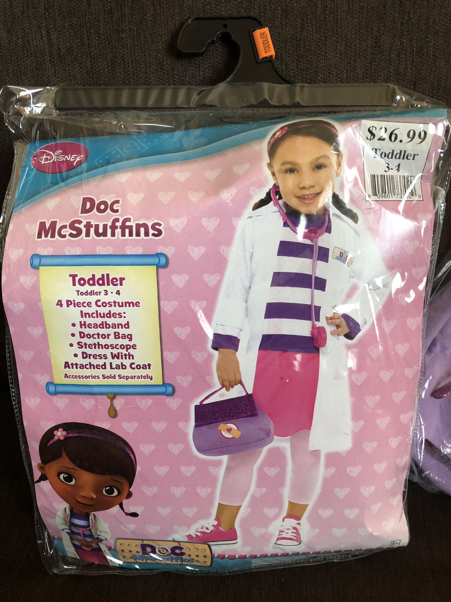 Toddler Doc McStuffins Costume - Size 3-4
