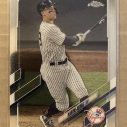 2021 Topps Chrome Aaron Judge Base Card #99 New York Yankees MINT!🔥