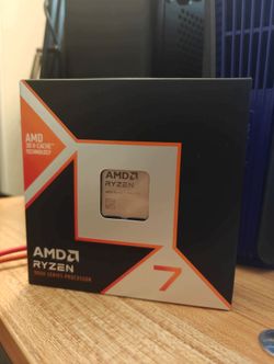 AMD 9800X3D CPU with 3D V-Cache. (Sealed box)