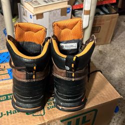 Steel Toe Working Boots.