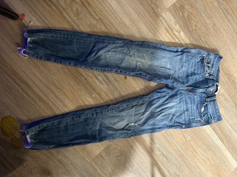 ZARA mid wash jeans