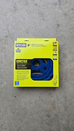 Ryobi 9" vortex soft bristle brush