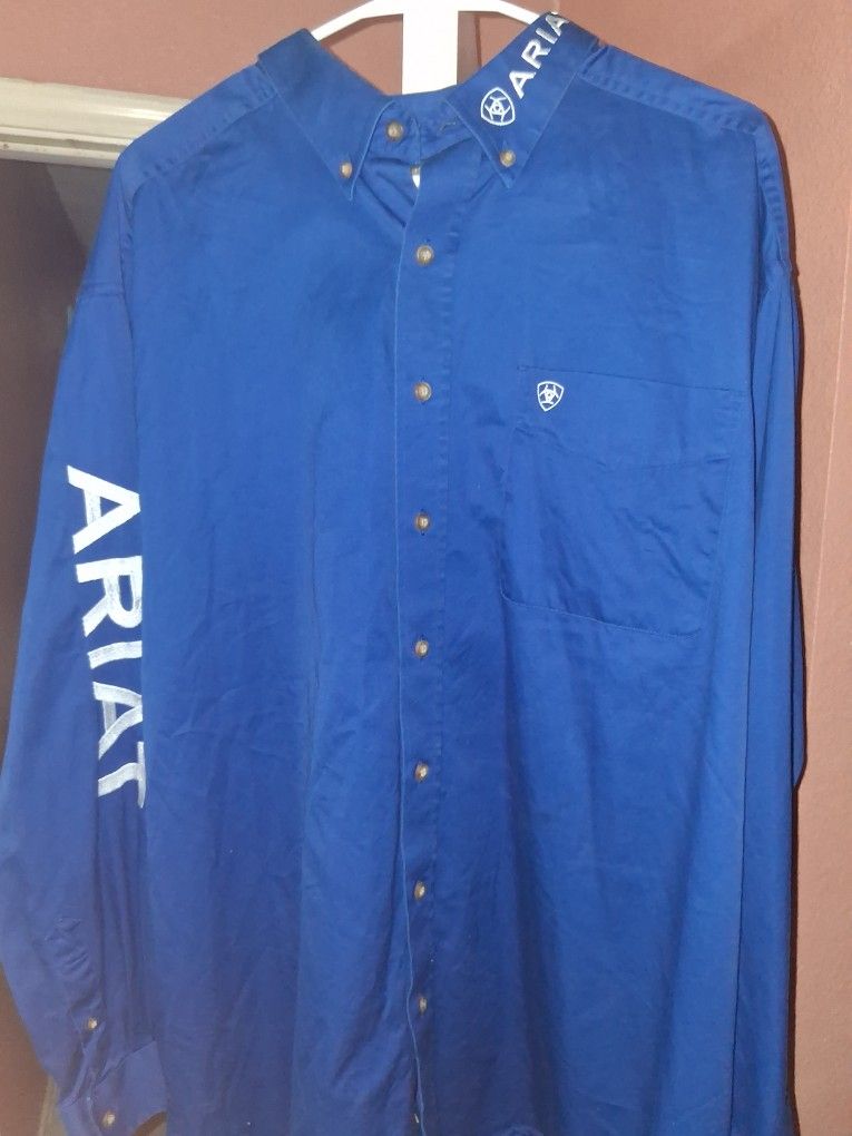 Ariat Blue Long Sleeve 