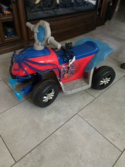 Spider-Man Kids Electric Ride-On ATV