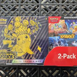 Pokemon ETB Surging Sparks