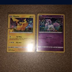 Pokémon General Mills Ponyta And Pikachu