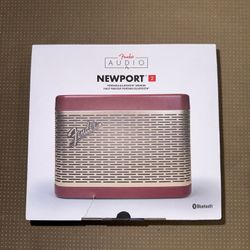 Fender Audio™ Newport 2 Bluetooth Speaker Red Gold Brand New