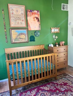 4 in 1 Crib to Toddler Bed