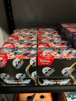 Pokemon chaos rising booster box