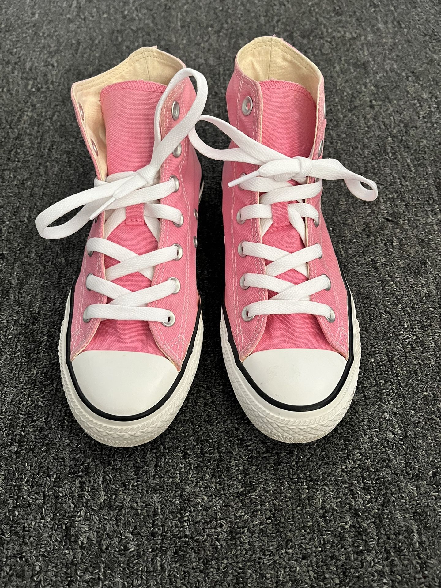Pink High top Converse