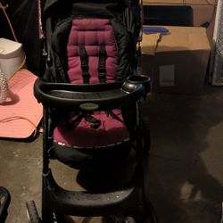Baby Stroller+Pink