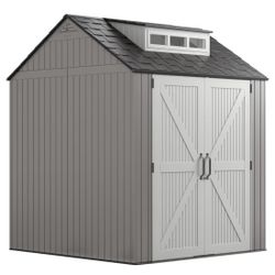 Rubbermade 7x7 Shed ( New In Box)     Similar To Suncast And Lifetime Sheds