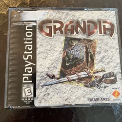 Grandia Complete in Box for PlayStation 1