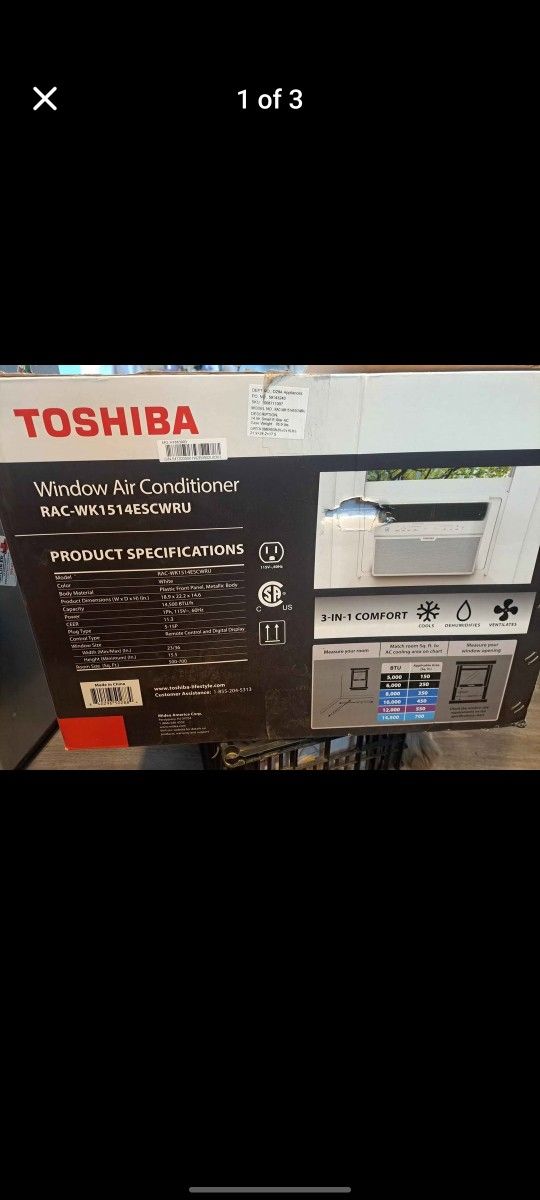 🧊 ICE COLD Toshiba Smart Window Air Conditioner