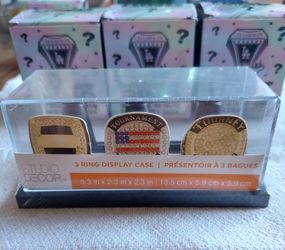 Three Ring Display Case