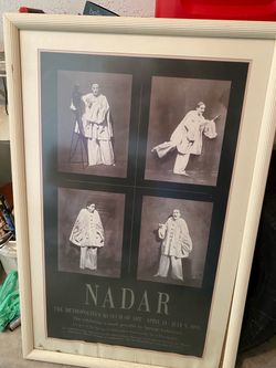 Nadar Metropolitan Museum of Art 1995 Framed Poster