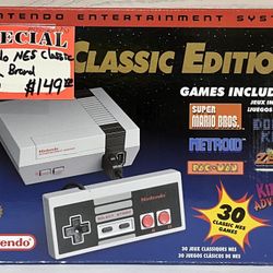 Nintendo NES Classic Edition Brand New 