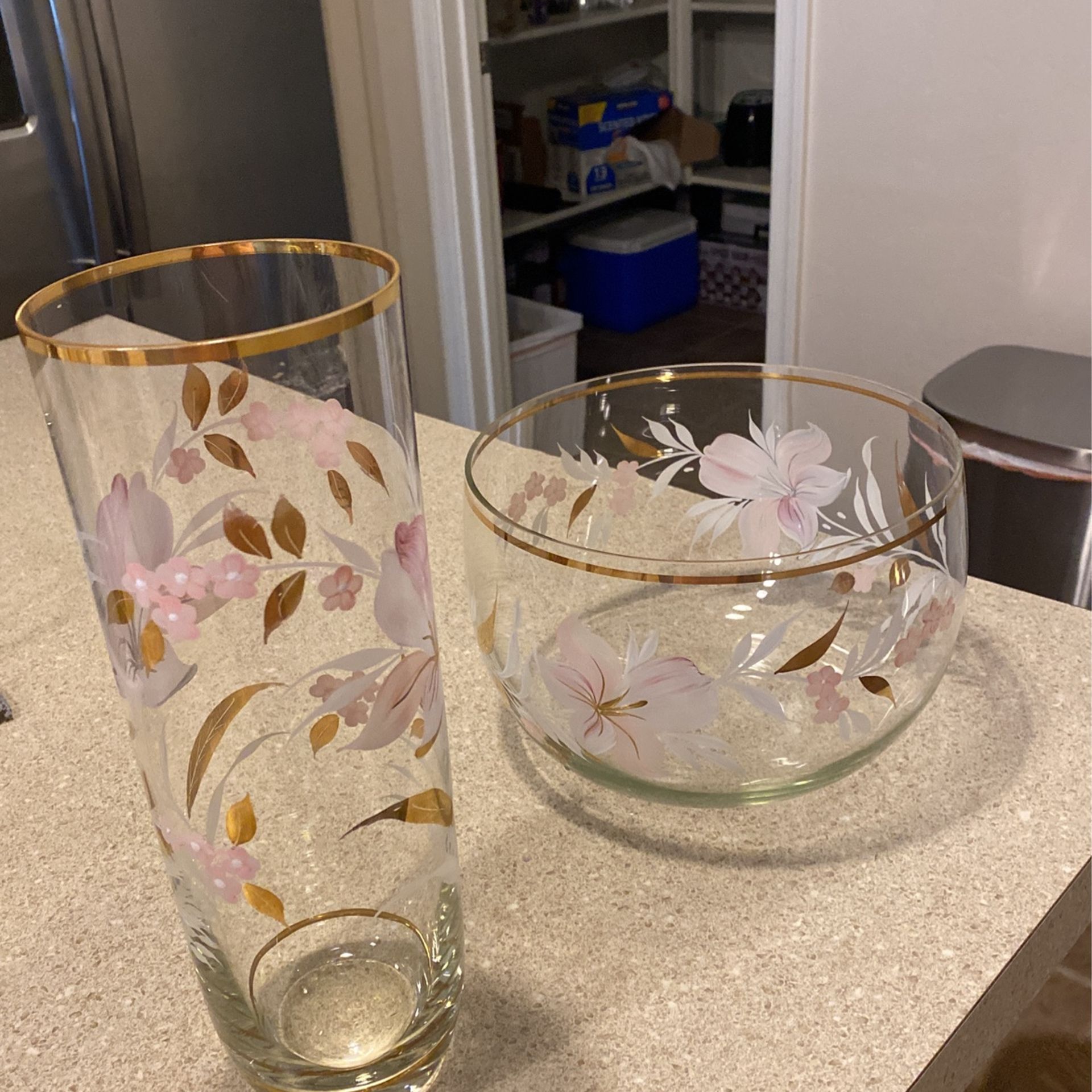 Flower Glass Vases 