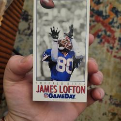 James Lofton Gameday Card (Football) Bills #232