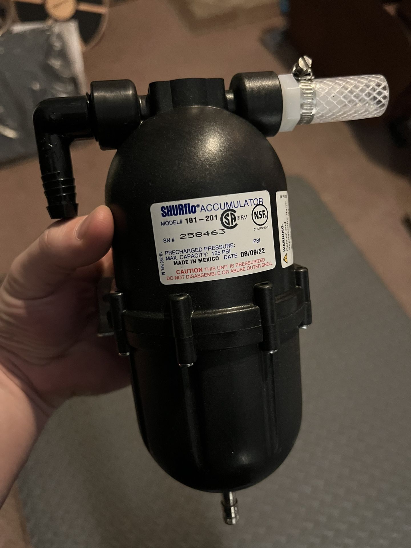 SHURflo Accumulator Tank