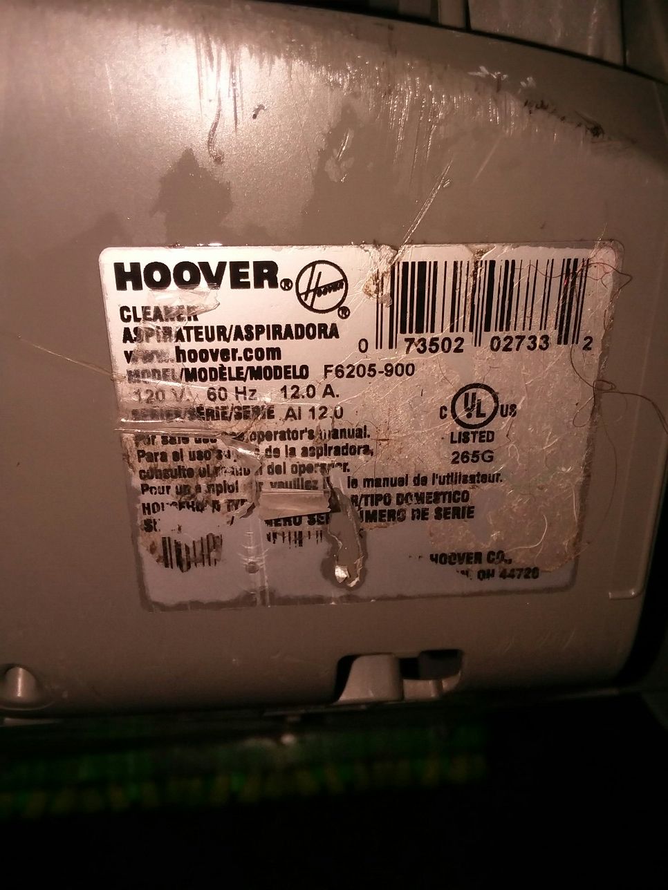 Hoover SteamVac Agility Carpet Cleaner Model F6205900 for Sale in