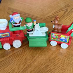 Fisher Price Little People Christmas Train Set