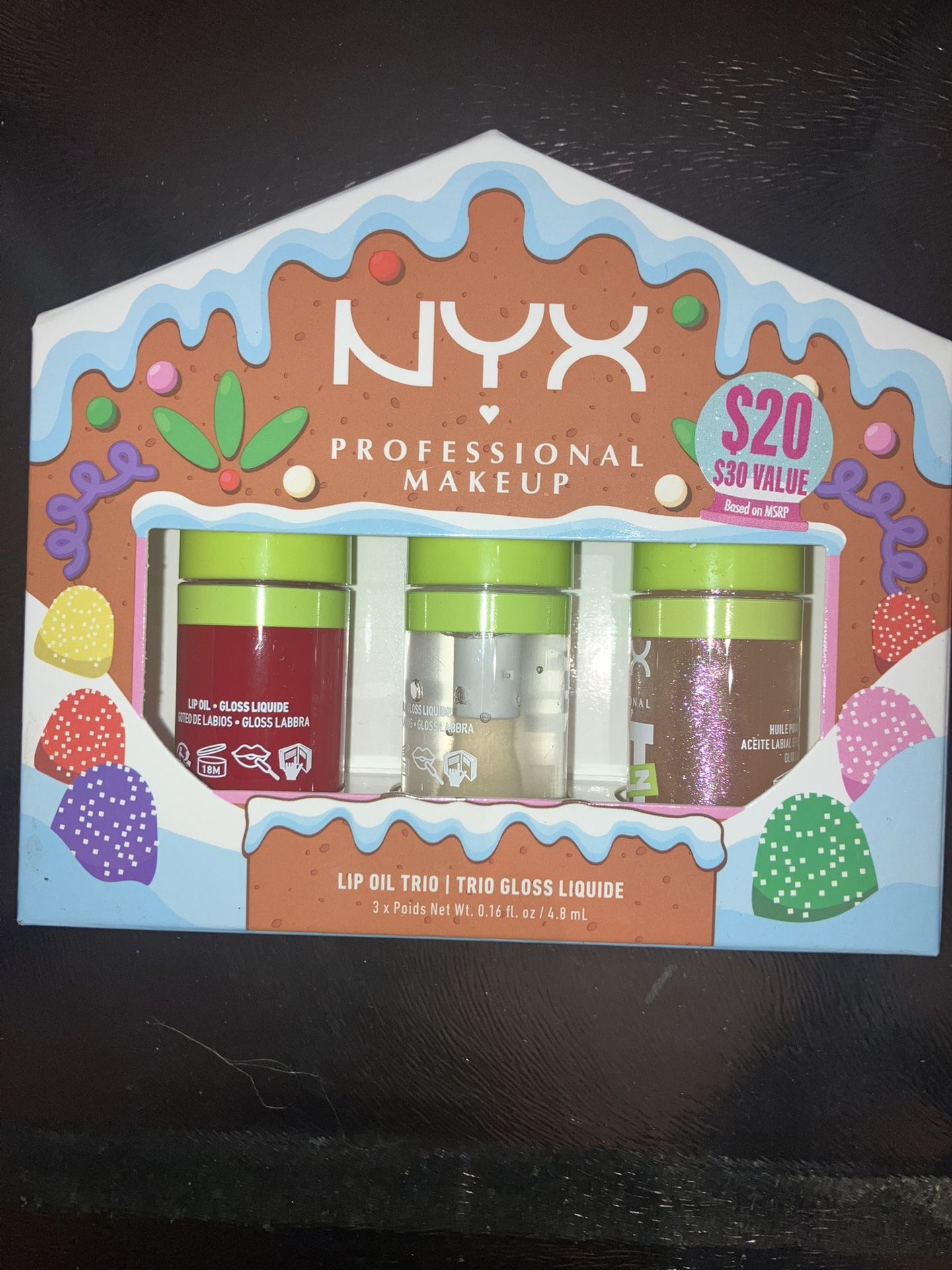 New NYX Christmas Lip Trio