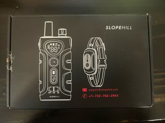 🐶 NEW! Slopehill Rechargeable Dog Training Collar – Brand New in Box! 🐶