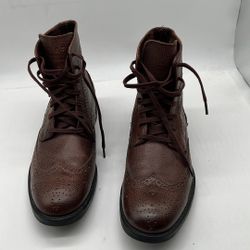 Marc New York Andrew Marc Taille Homme brown lace boots men's size  7.5