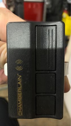 Three button Chamberlain Garage door remote