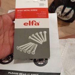 93 elfa Sheet Metal Screws 