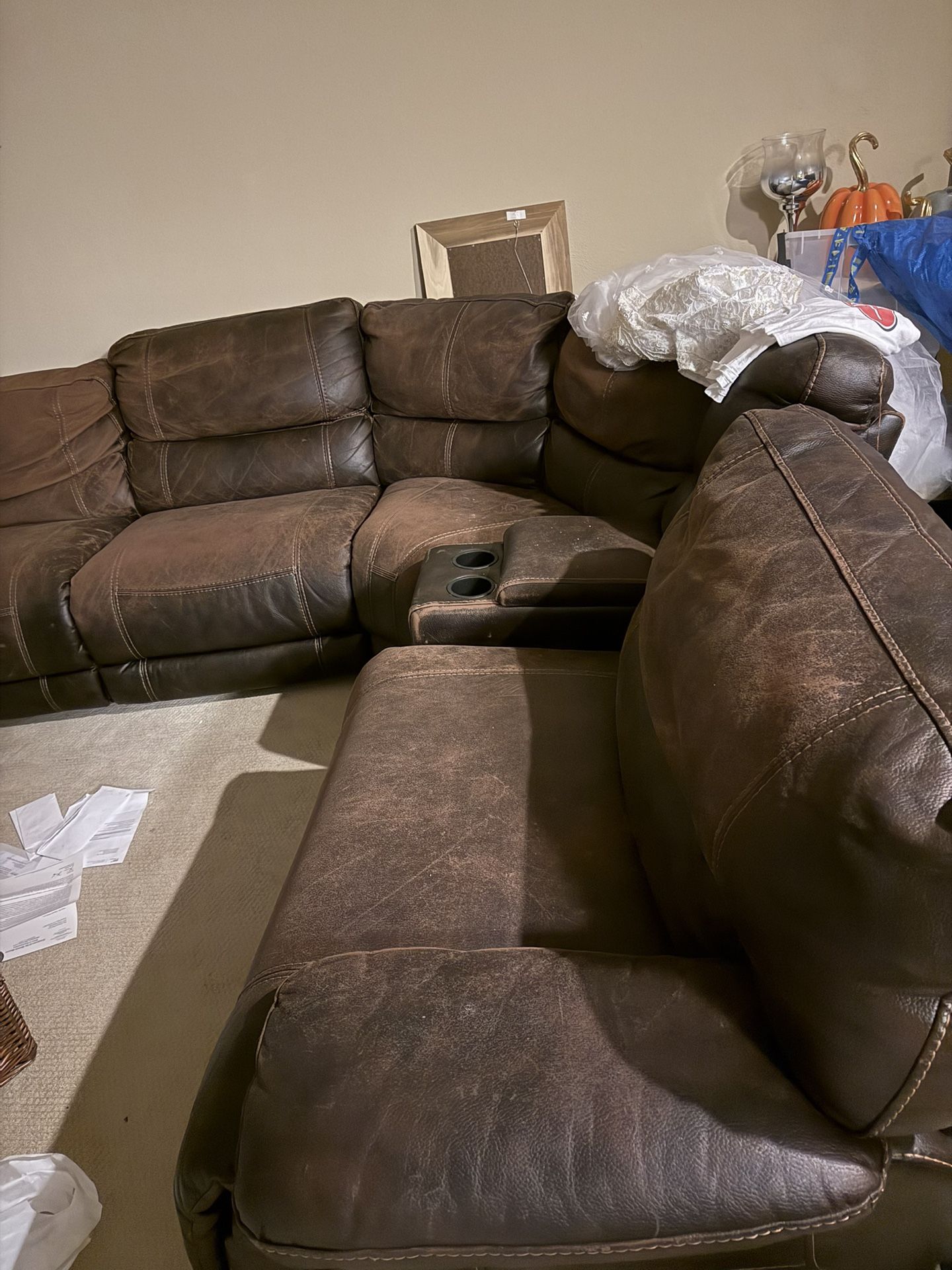 Leather Couch