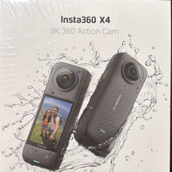 Insta 360 X4 8K Action Camera// We Take Best Offers Or Trade It Depends!! 