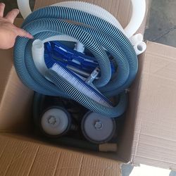 Two Pool Pumps, Accessories, One Time Used