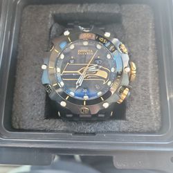 Special Edition Seahawks Invicta Watch